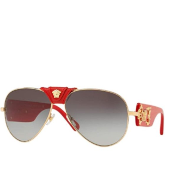 Versace VE2150Q Pilot Sunglasses For Men For Women - Picture 2 of 3